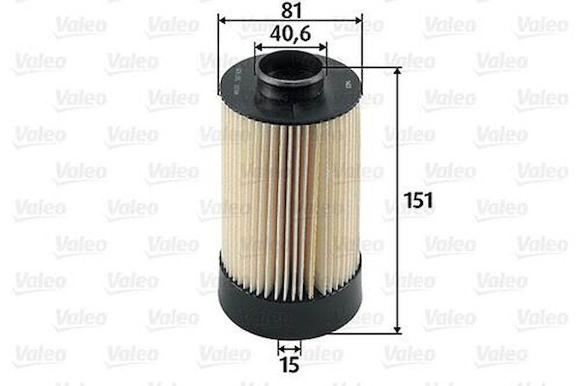 Valeo 587935 Yakıt Filtresi Mazot Iveco Daily III 500055340