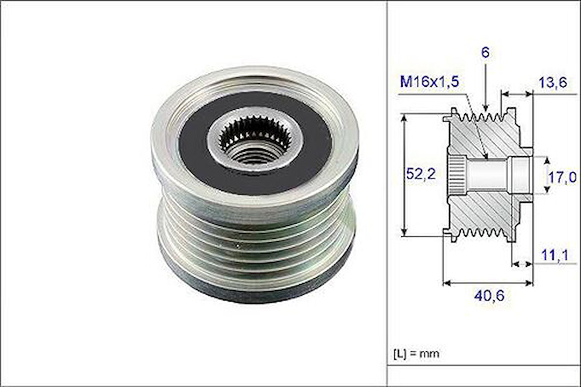 Valeo 588092 Alternatör Rulmanı Nissan Navara NP300 2005-D-39 231516N20A