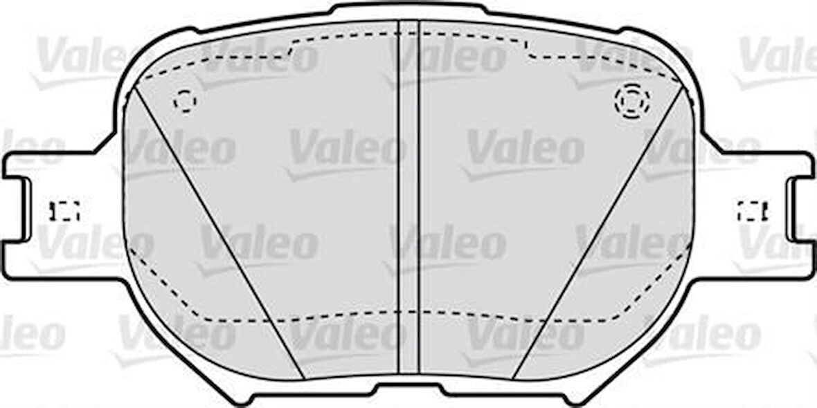 Valeo 598827 Ön Balata Corolla Verso 1.8 VVT-I 02 04 2.0D-4D 02-07 446520500