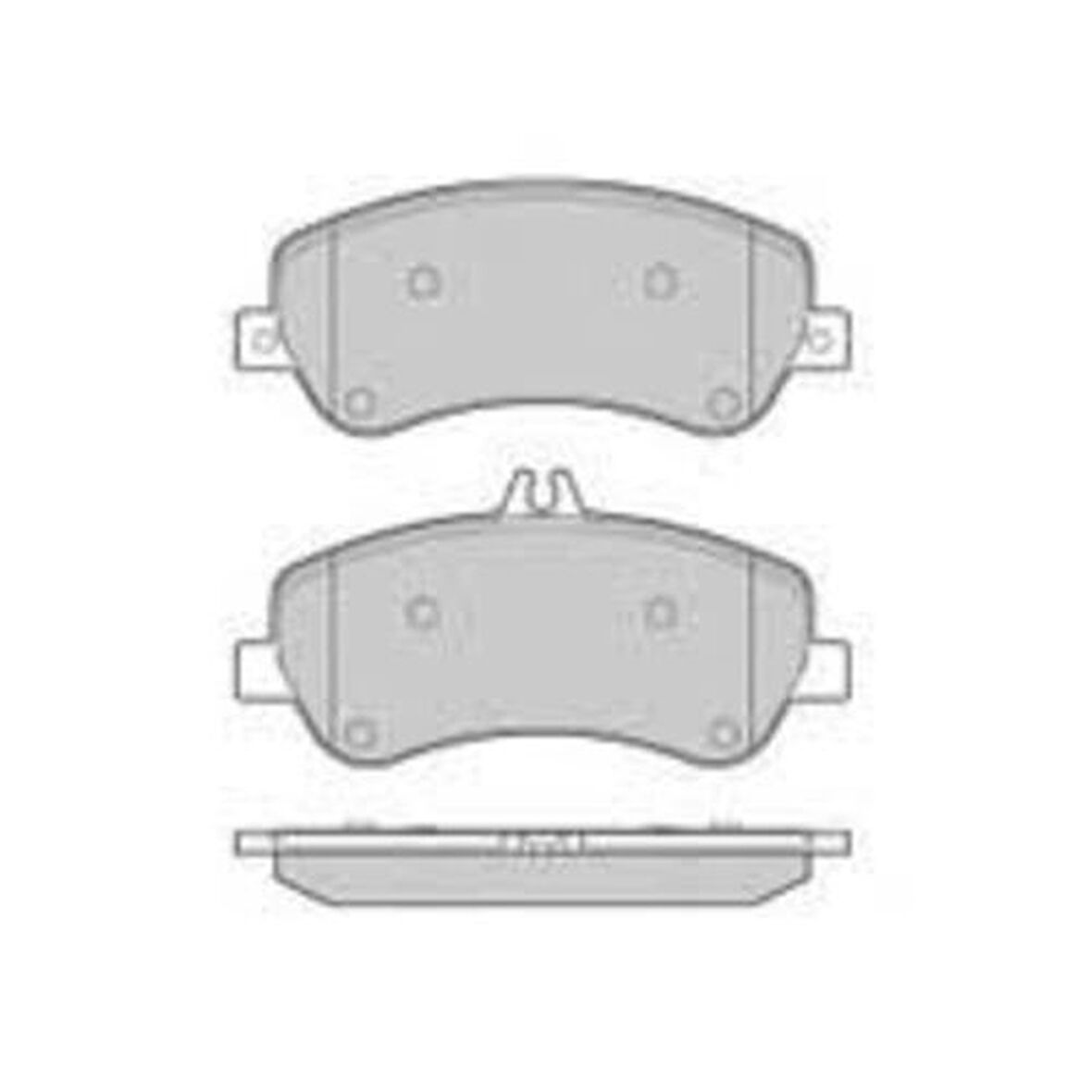 Valeo 670389 Ön Balata Mercedes GLK-Serisi 280 4Matic 300 350 220CDI 250CDI 320CDI 350CDI 06 08 54204820