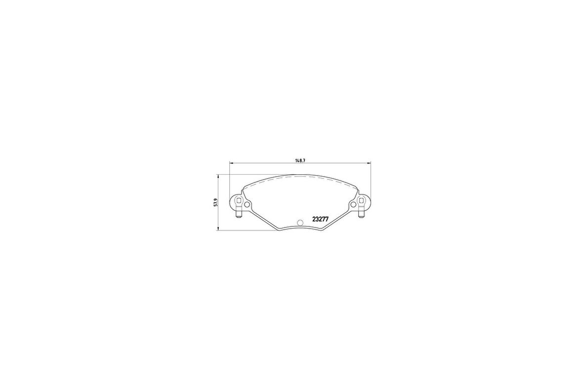 Valeo 670419 Ön Fren Balatası Cıtroen C5 1.6Hdı 1.8 16V 2.0I 16V 00>