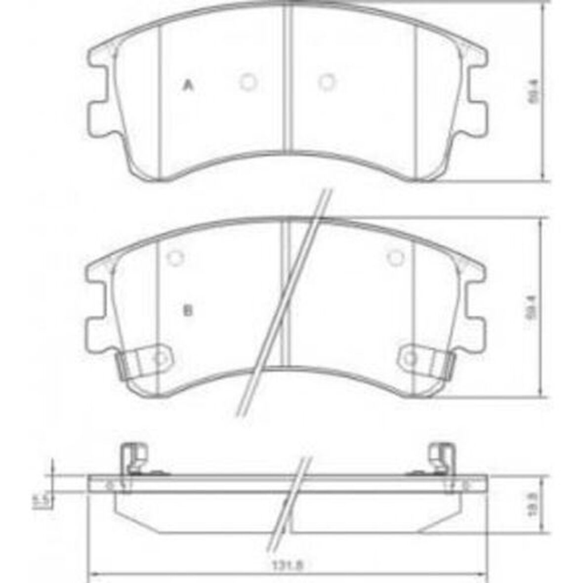 Valeo 670648 Ön Fren Balatası Mazda 6 03-07 GJYF3323ZE