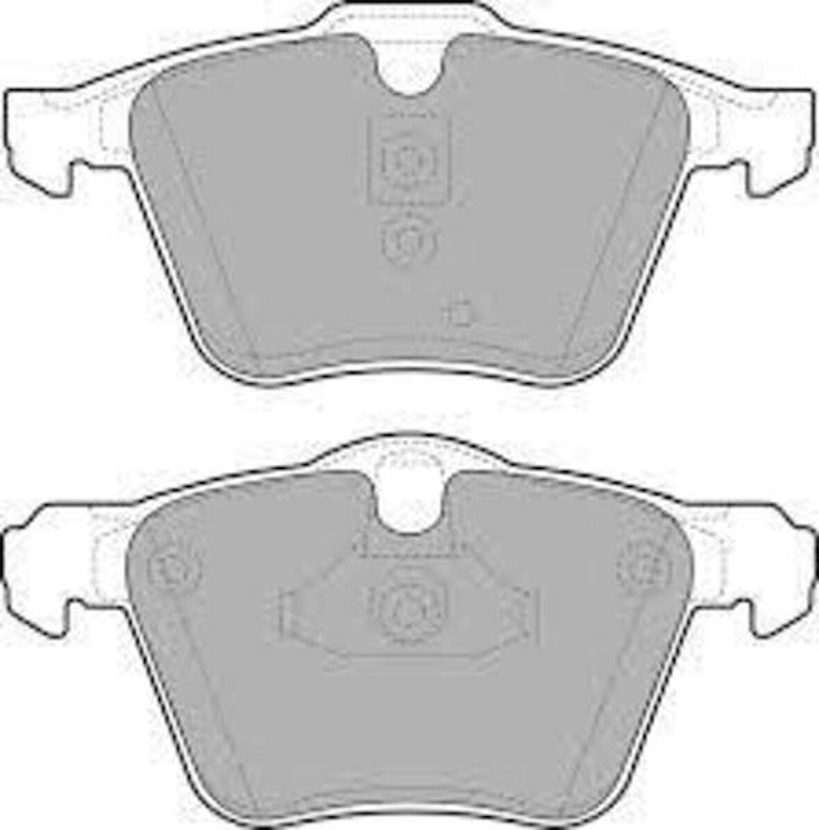 Valeo 671007 Ön Fren Balatası Galaxy S Ma2.0Eco 2.0TDCI 2.2TDCI 06-15 Volvo S60 II 10-15 S80 II V60 V70 III 10-XC70 II 07- 1431178