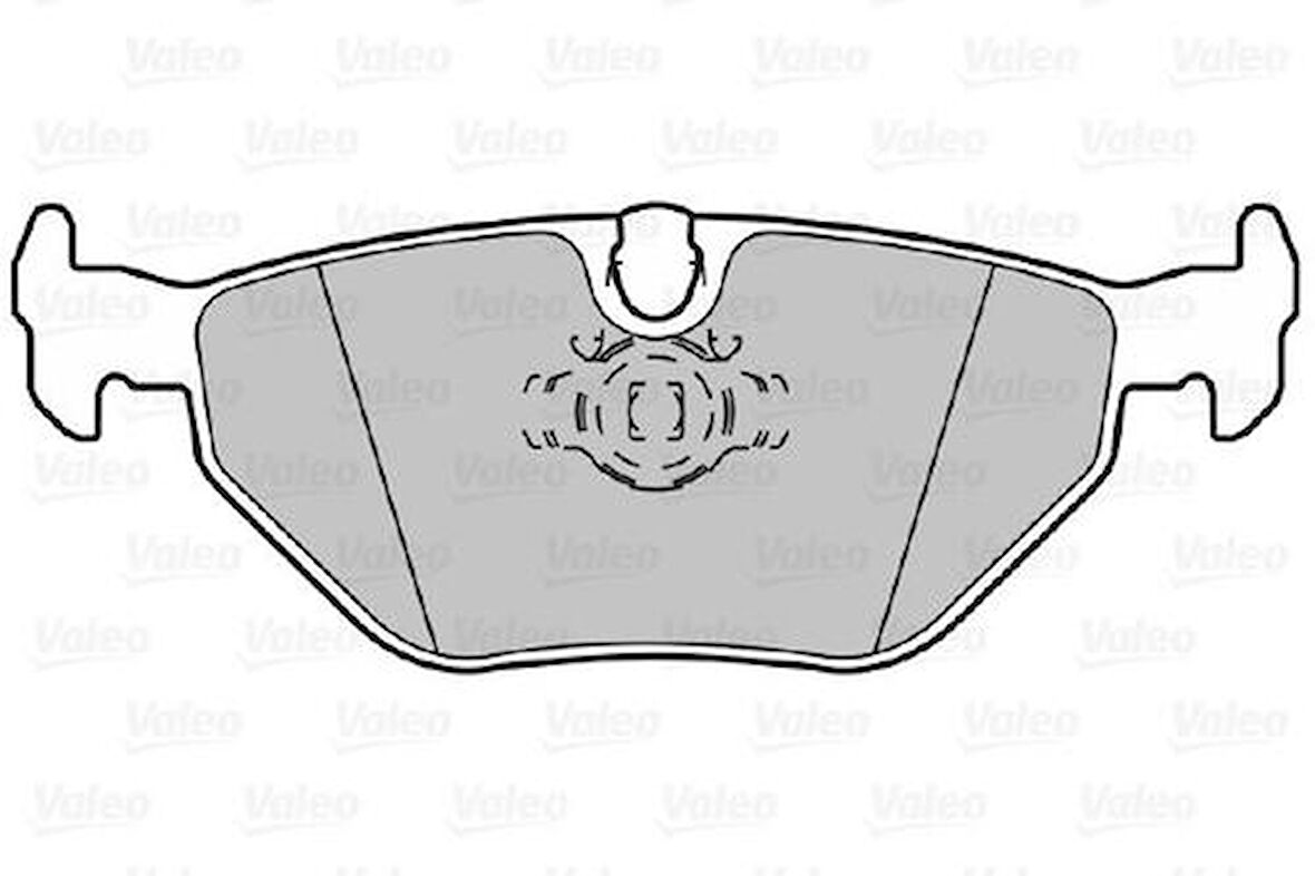 Valeo 671311 Fren Balatası Arka BMW E38 34212157591