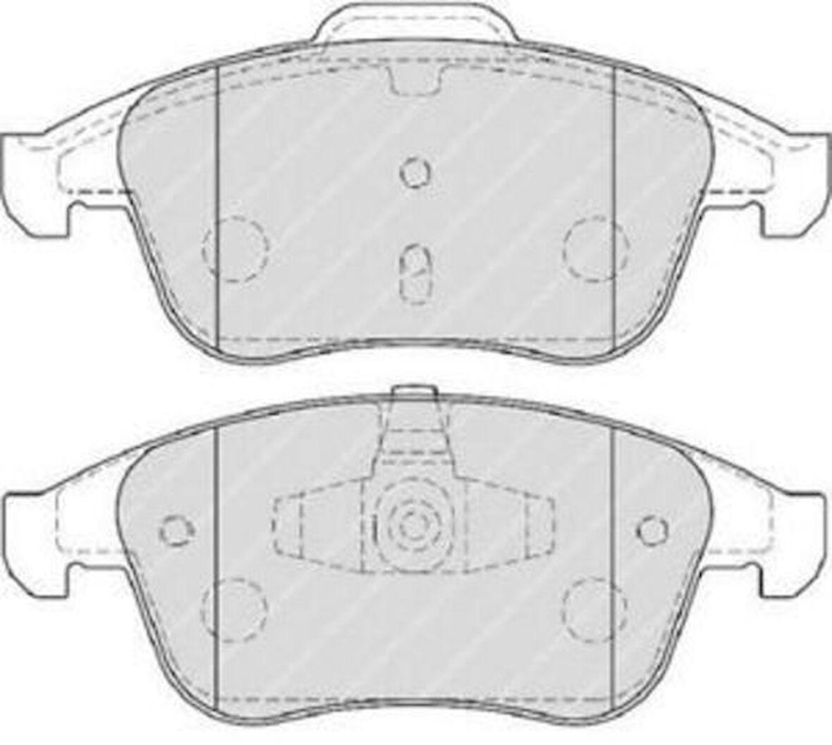 Valeo 671739 Ön Fren Balatası Laguna III 2.0 16V 2.0 16V Hı Flex 2.0T 16V 2.0DCI 07- 410607585R