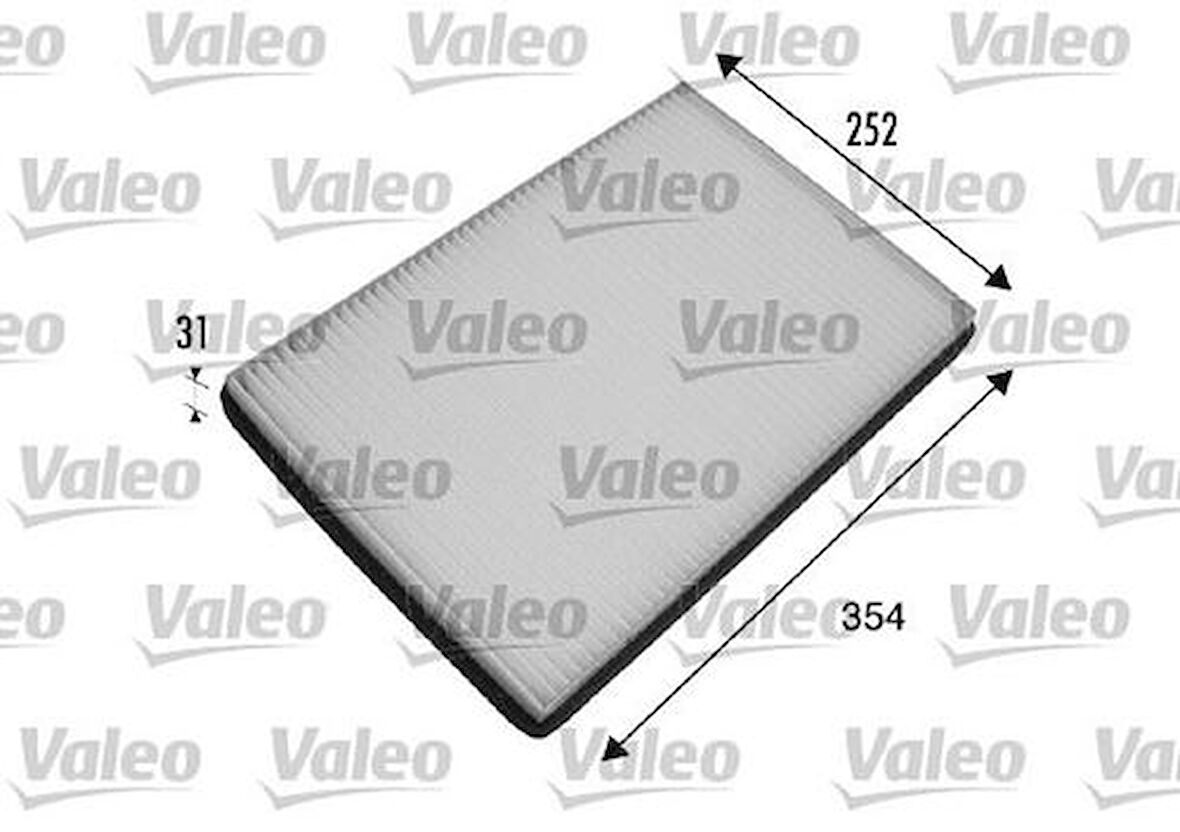 Valeo 698475 Kabin Filtresi Mercedes A W168 Pa 1688300018