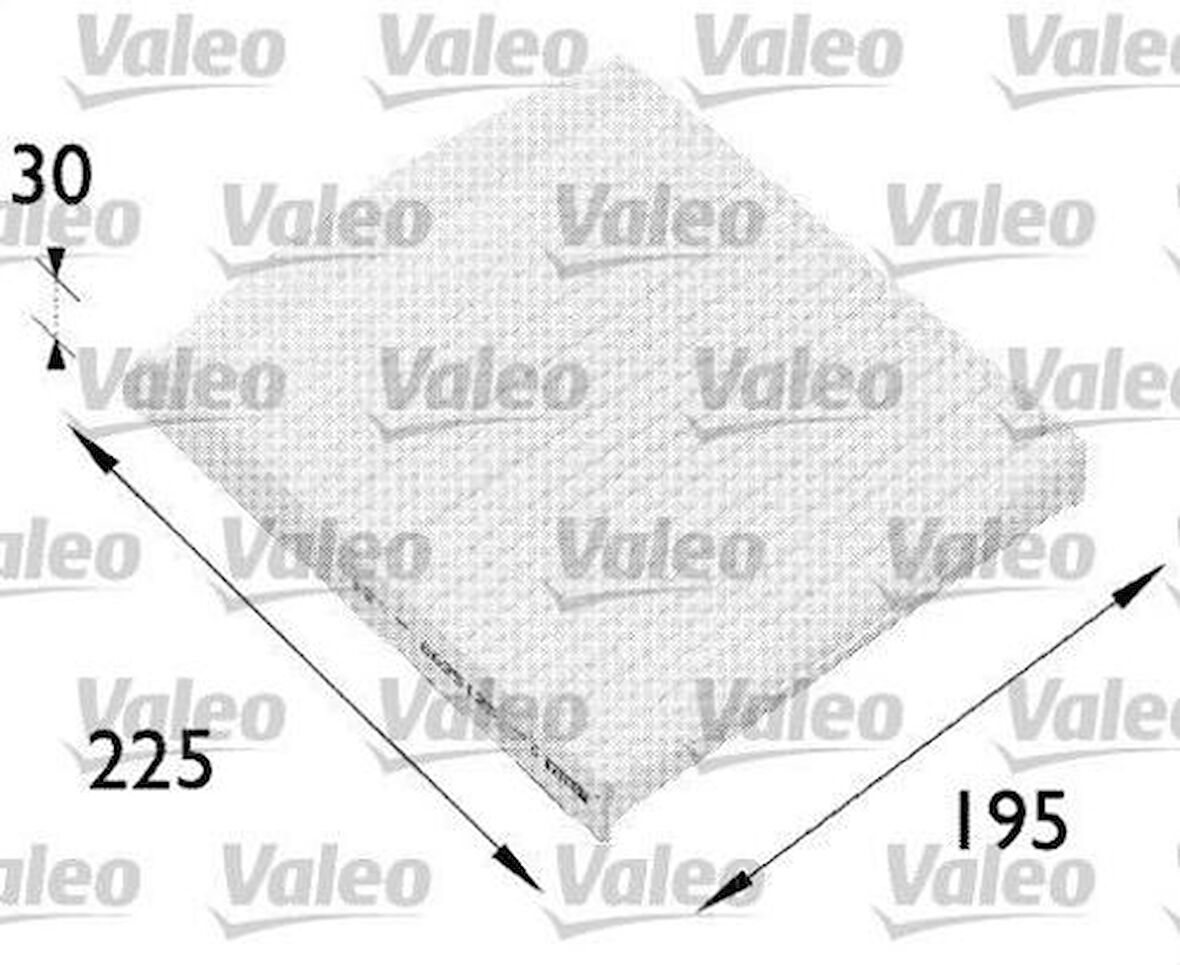 Valeo 698512 Polen Filtresi Scenic II Scenic RX4 99-03 Klimalı 7701047513