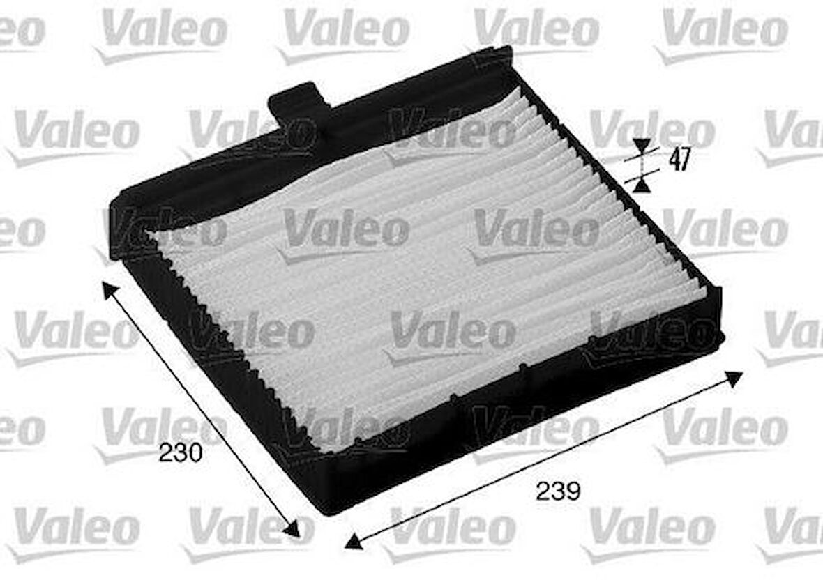 Valeo 698736 Polen Filtresi Scenic II Tüm Modeller 7701055110