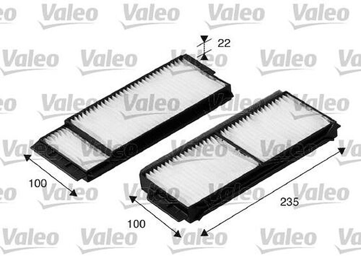 Valeo 698892 Kabin Filtresi Citroen Berlingo Mazda 3 Pa BP4K61J6X