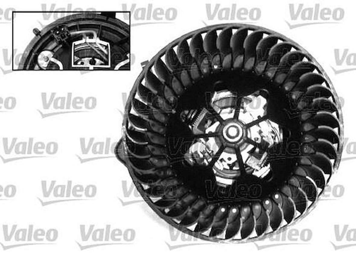 Valeo 715074 Kalorifer Motoru Mini Cooper R56 R57 R59 R60 R55 R58 R61 Klima Otomatiğine Sahip Araçlar 64113422644