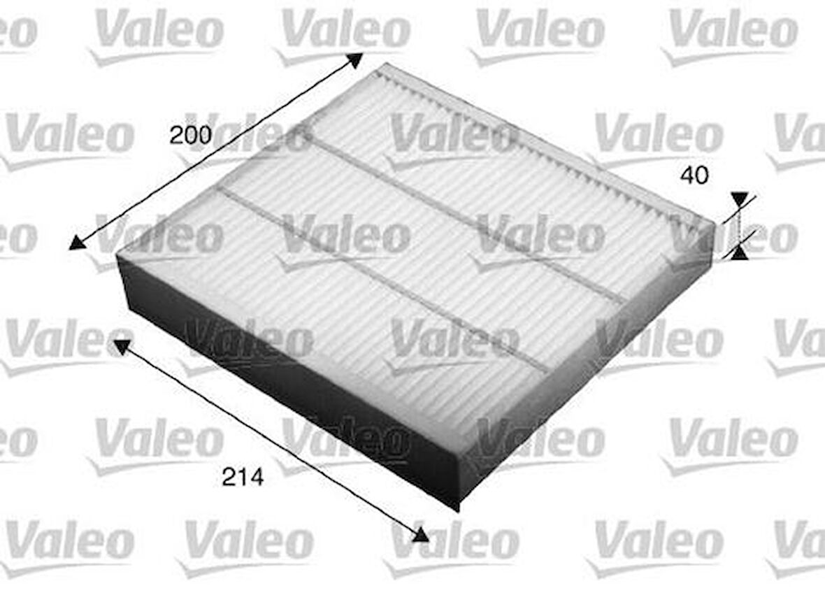 Valeo 715532 Polen Filtresi Alfa Romeo 159 Brera Spider 71754158