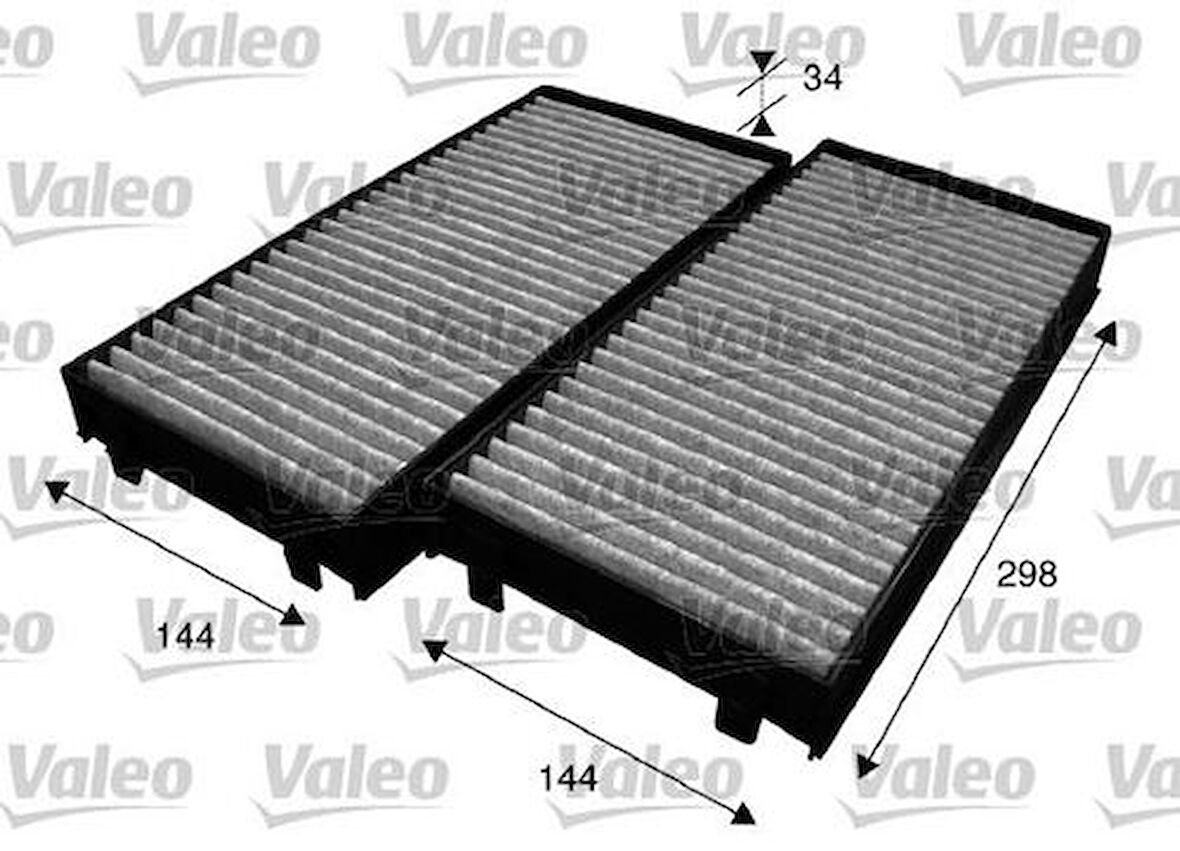 Valeo 715584 Polen Filtresi BMW E70 X5 E71 F16 X6 Karbonlu 64116945594