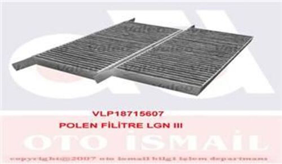 Valeo 715607 Polen Filtresi Laguna III Karbonlu 272772951R