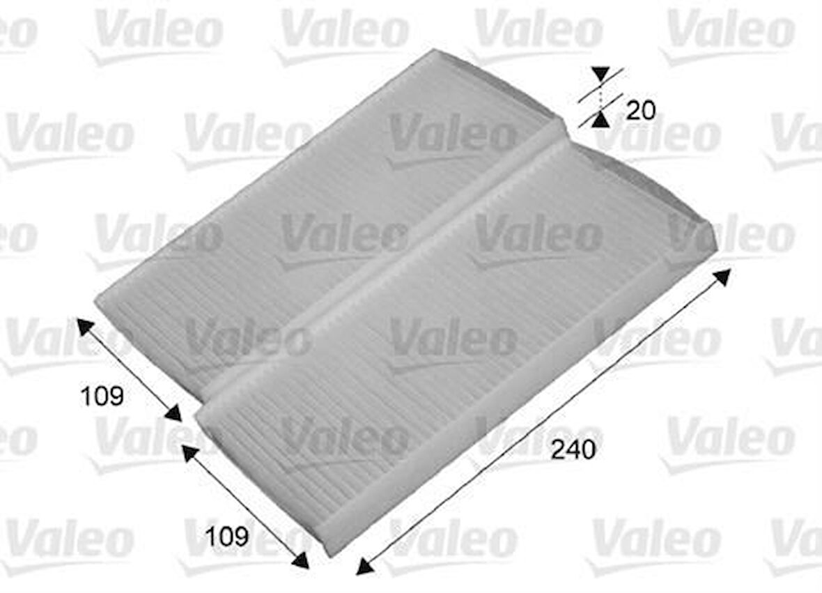 Valeo 715649 Polen Filtresi Kangoo III 08-Master III Movano 10- 7701209837