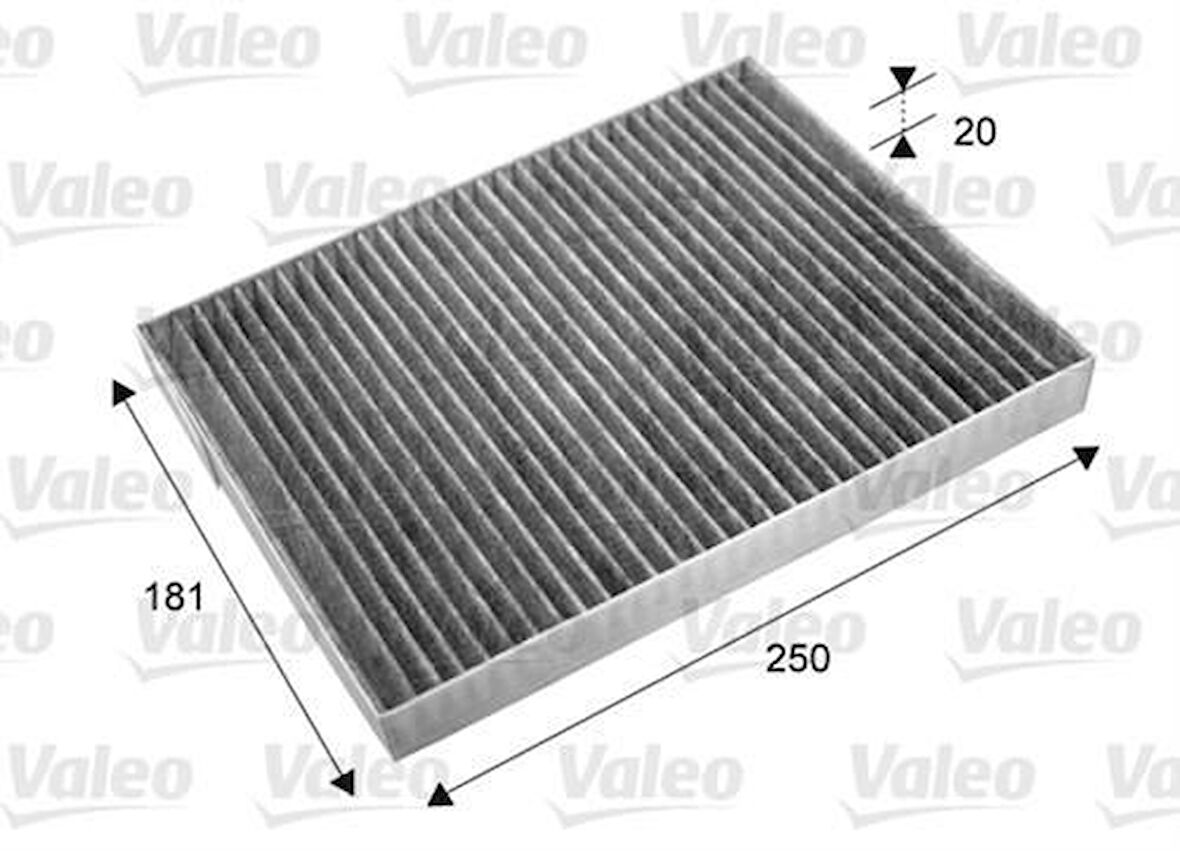 Valeo 715667 Polen Filtresi Koleos 08 Karbonlu 272770840R