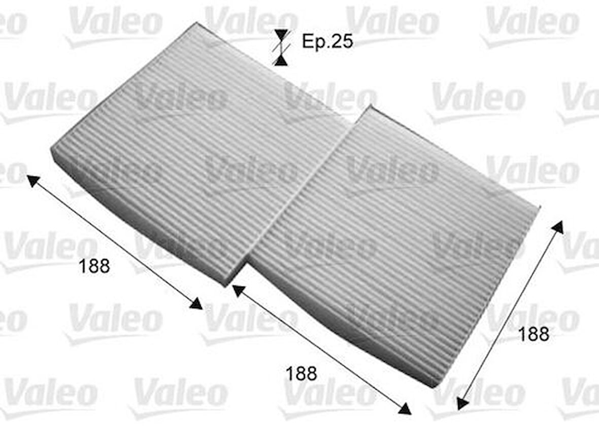 Valeo 715714 Polen Filtresi BMW X3 F25 X4 F25 64312284828