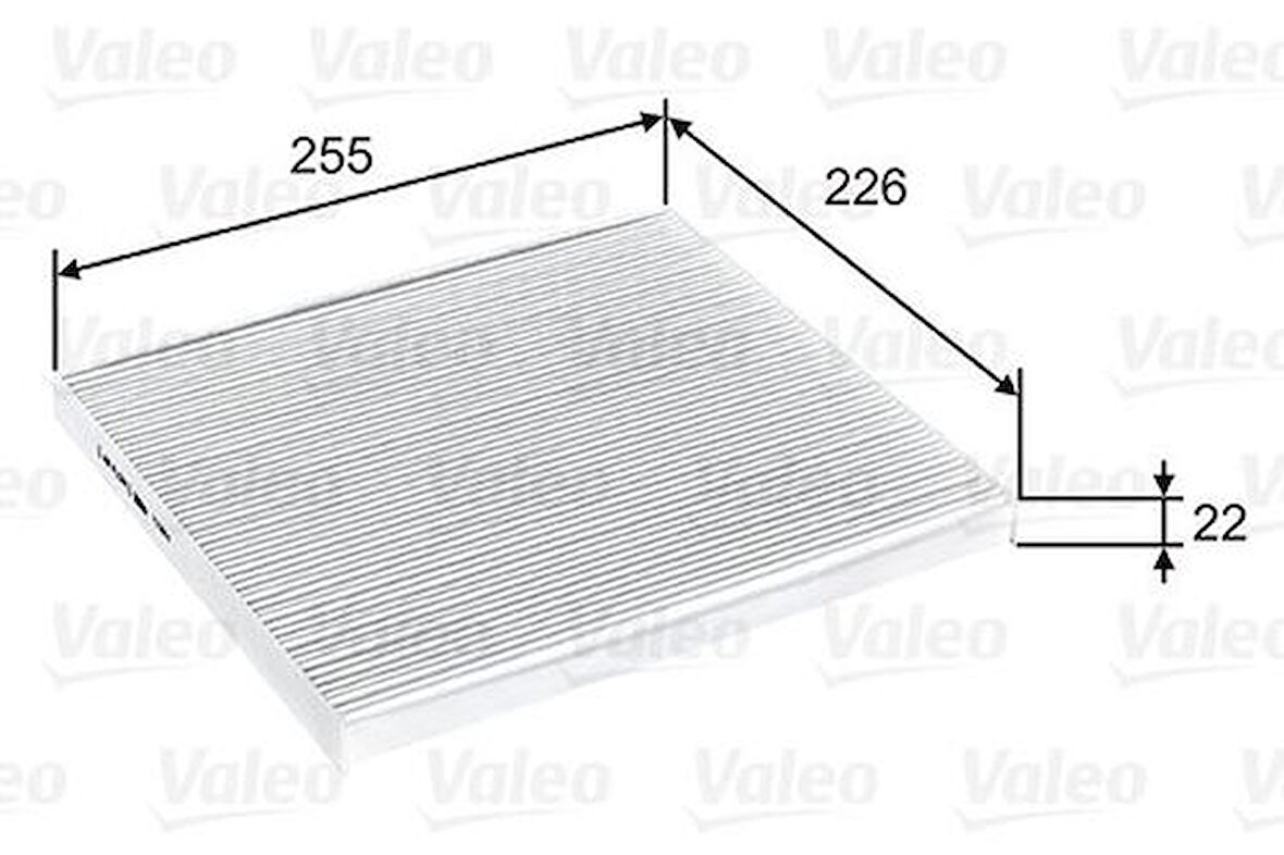 Valeo 715804 Kabin Filtresi Hyundai Grandeur Azera 02 11 Santa F III Grand Santa F 09 12 Sonata VI 971333SAA0