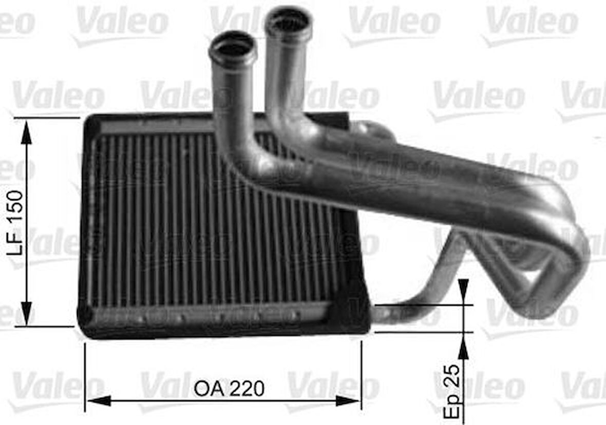 Valeo 812430 Kalorifer Radyatörü I30 Ceed 1.4 1.6 07- 971381H500