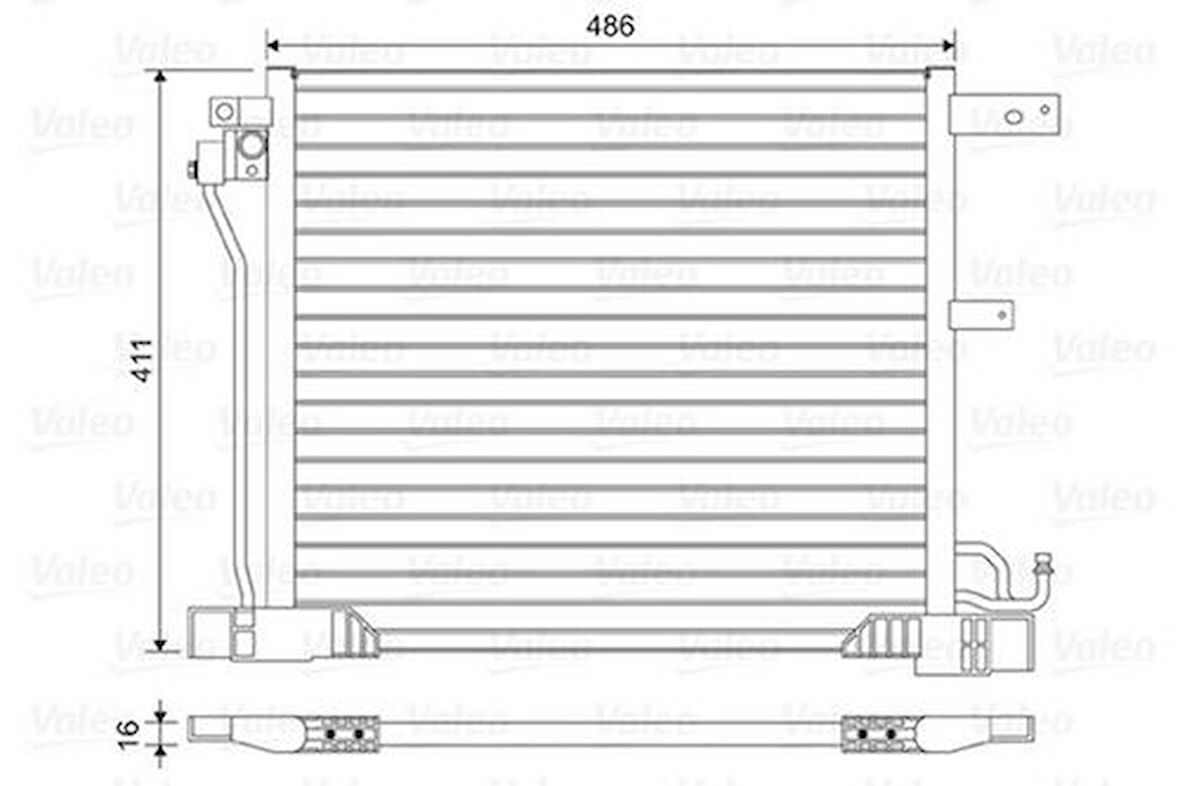 Valeo 814454 Klima Radyatörü Nissan Juke 1.5 Dıg T 2010- 921103DD0A