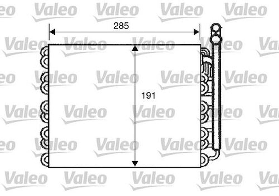 Valeo 817510 Evaporator BMW E36 93-98 64111393213