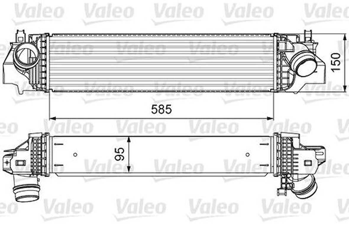 Valeo 818640 Turbo Radyatörü BMW 2 Serisi -X1-X2 Mini Cooper-Clubman-Countryman 17517617598