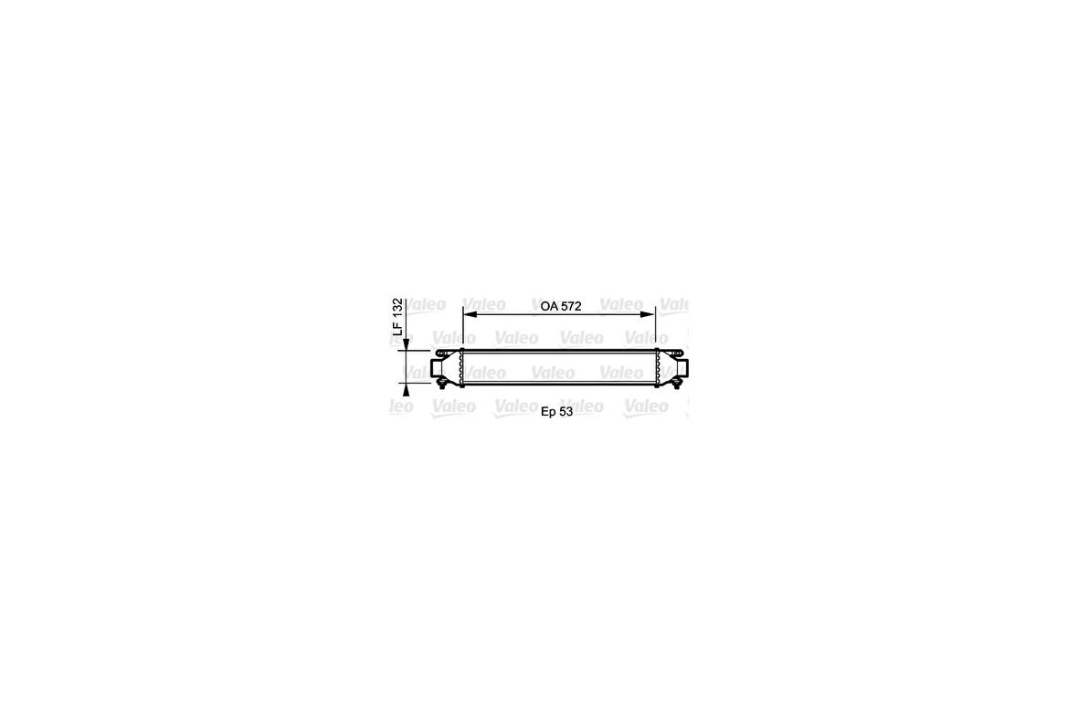 Valeo 818824 Turbo Radyatörü Doblo III Punto Bravo 1.4Tjet 1.6D Multijet 1.9D Multijet 51783791