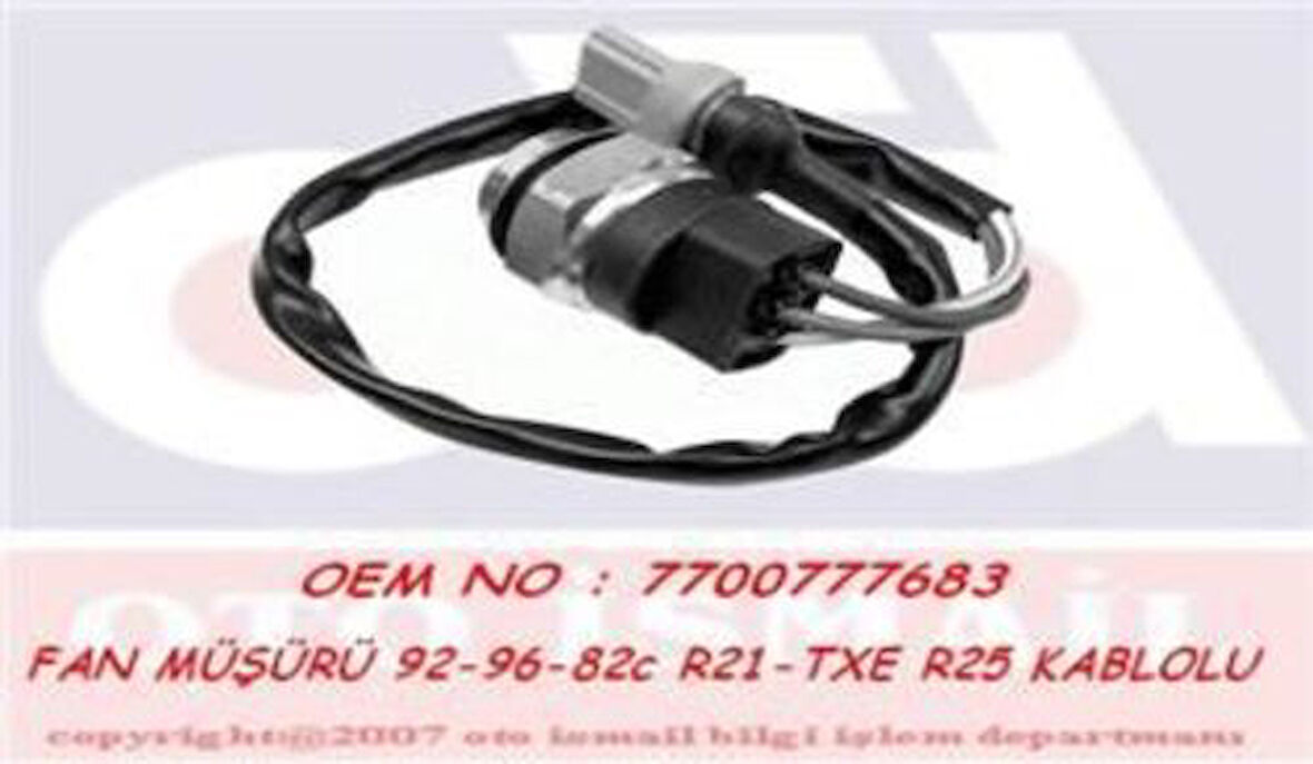 Valeo 819781 Fan Müşürü Renault 21 Txe Renault 25 Master I 2.5 Dt 7700777683