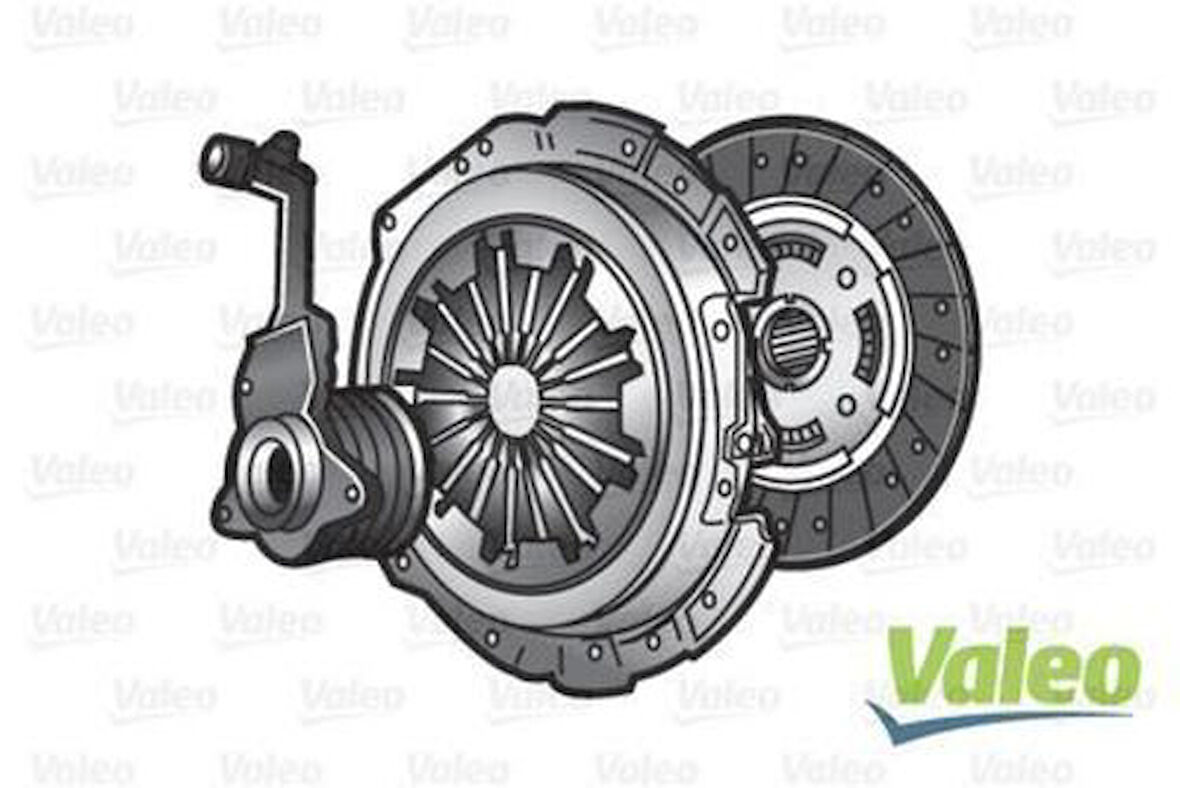 Valeo 834141 Debriyaj Seti (Baskı Disk Hidrolik Rulman) Doblo III Bravo II Linea Grande Punto Giulietta Mito 1.6JTDM 1.6 Multijet 55209138