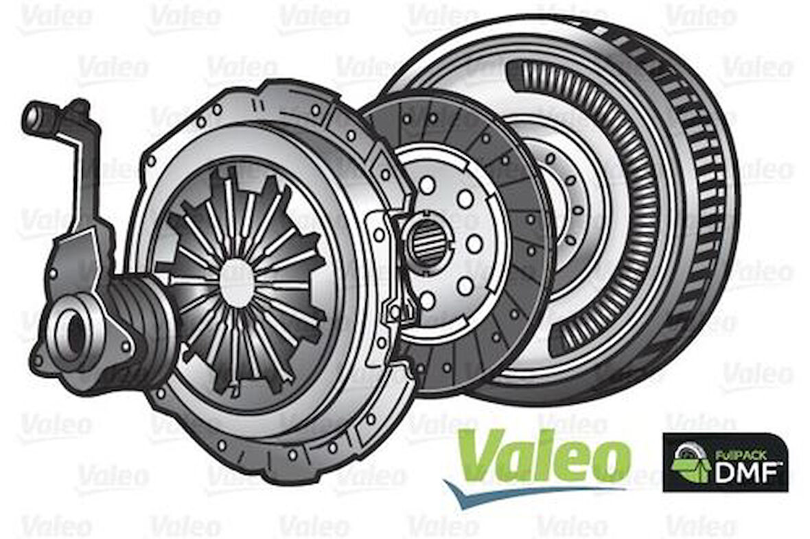 Valeo 837597 Dmf Volant Debriyaj Seti Rulman Volkswagen Golf VI 2.0 TDI Seat Leon II Toledo III Skoda Octavia II 03L105266J