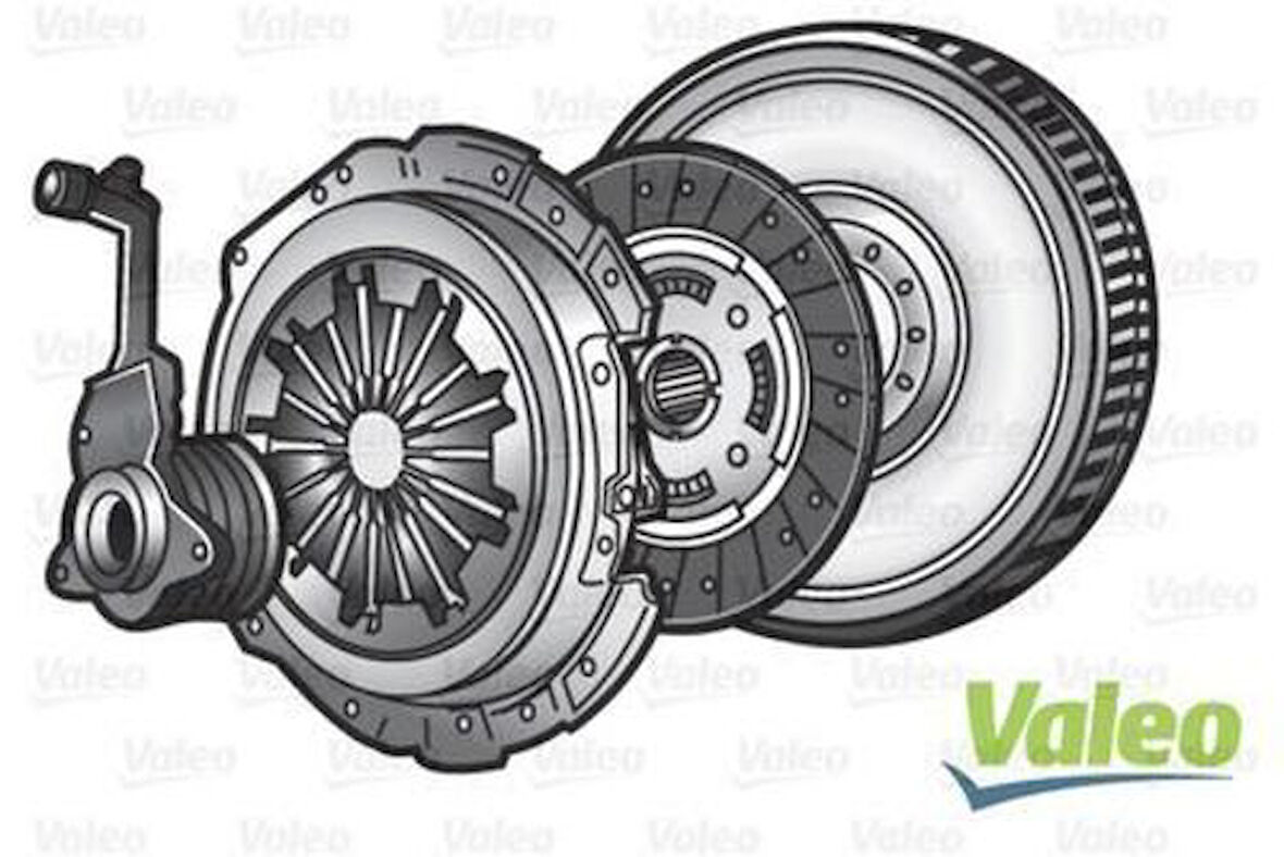 Valeo 845193 Debriyaj Seti Sabit Volan Rulmanlı Master III 10-Movano B 10-Nv400 10-2.3 DCI 123002000R
