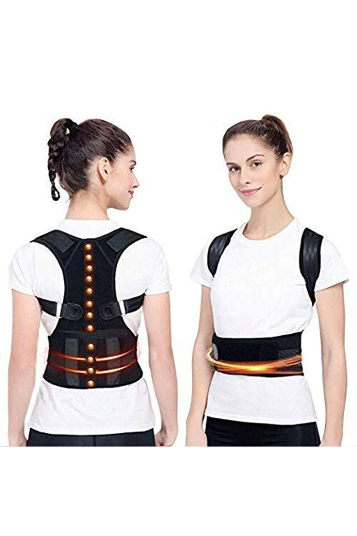 Kamburluk Önleyici Posturex Manyetik Dik Duruş Korsesi Ayarlanabilir Yeni Nesil Dik Durma