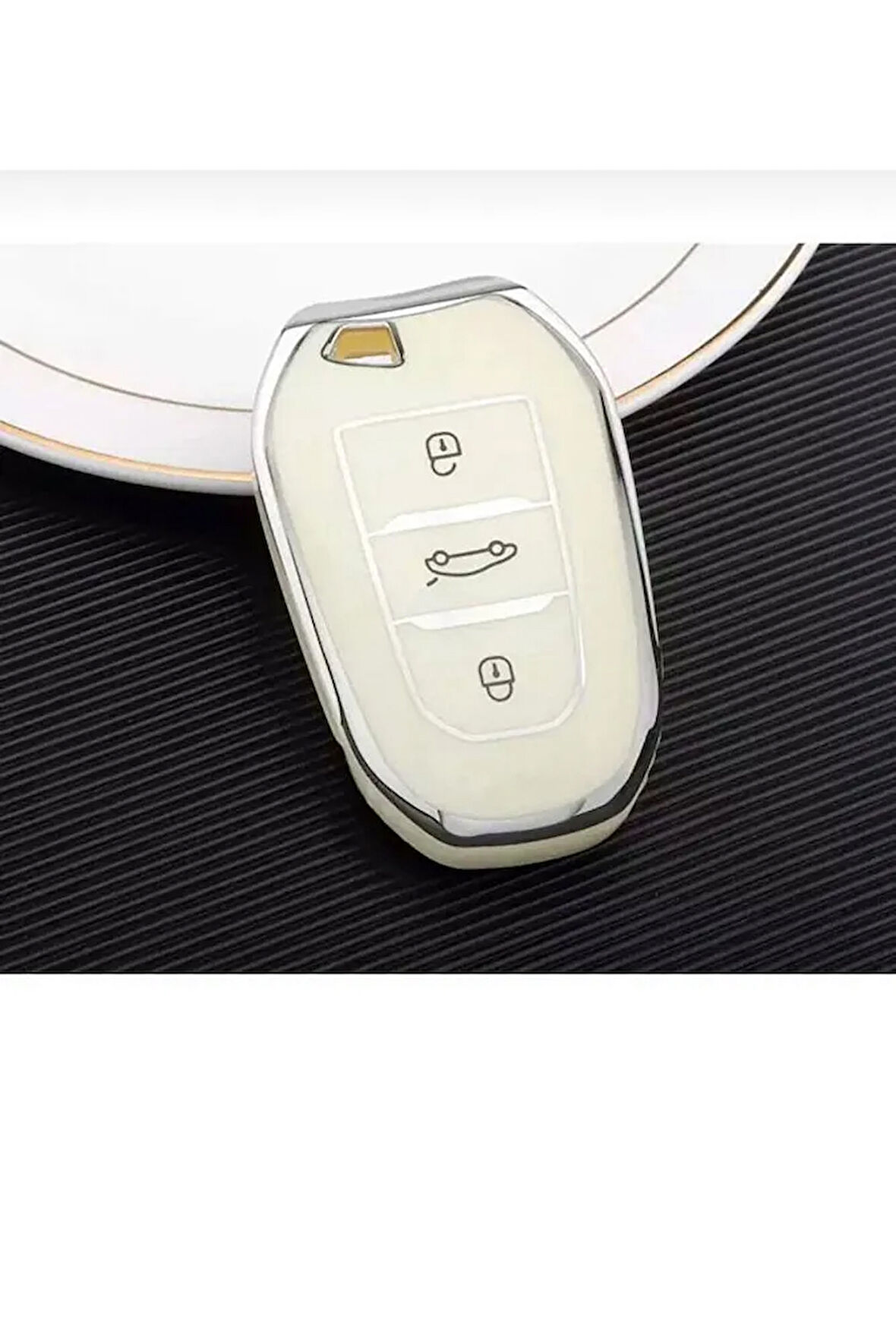 Peugeot 208 308 508 2008 3008 5008 Anahtar Kılıfı Sustasız Model Anahtarsız Çaliştırma