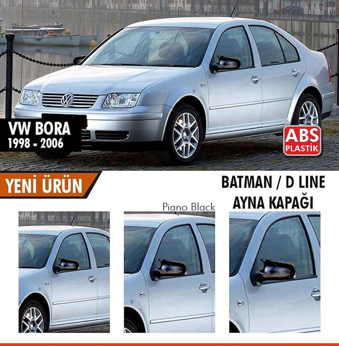 Bora Yarasa Ayna Kapağı Batman Ayna 1998-2006