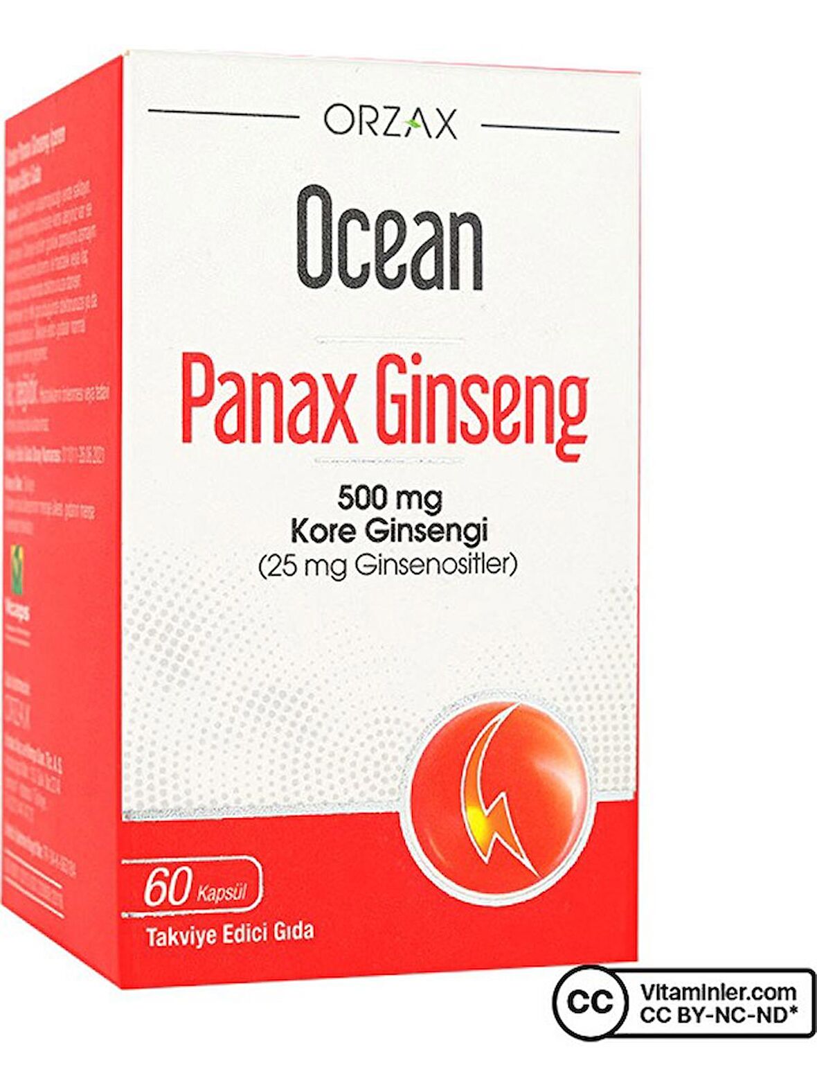 Ocean Panax Ginseng 60 Kapsül