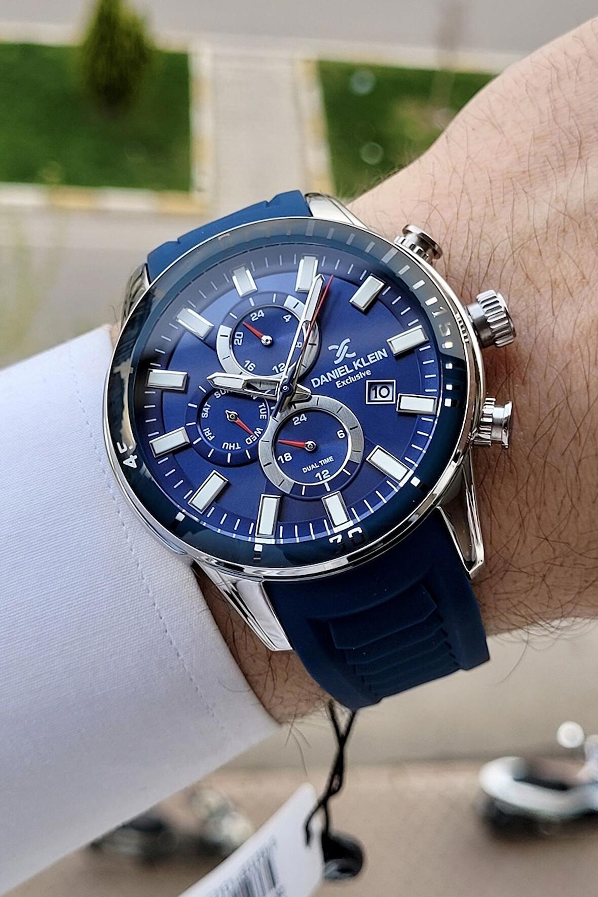Daniel Klein DKISTE135 Lacivert Renk iç Göstergeleri Aktif Fonksiyonlu 2 Yıl Garantili Erkek Kol Saati