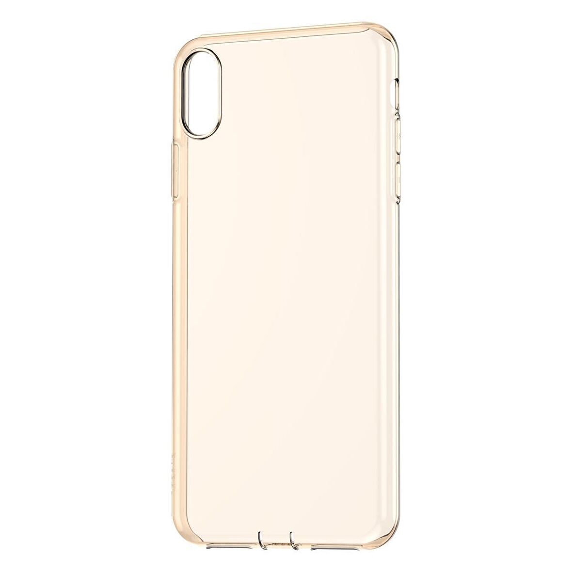 Vendas iPhone XS Max Baseus simplecity serisi tıpalı silikon kılıf