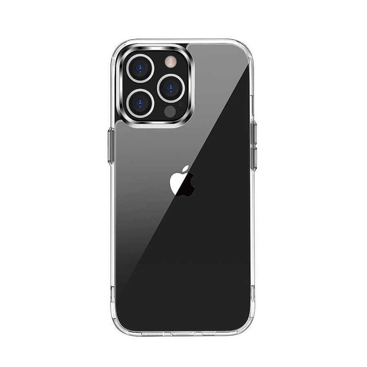 Vendas iPhone 14 Pro Uyumlu (14 Pro) First Serisi Sgs Darbe Lisanslı Şeffaf Kılıf + Seramik Nano Ekran Koruyucu