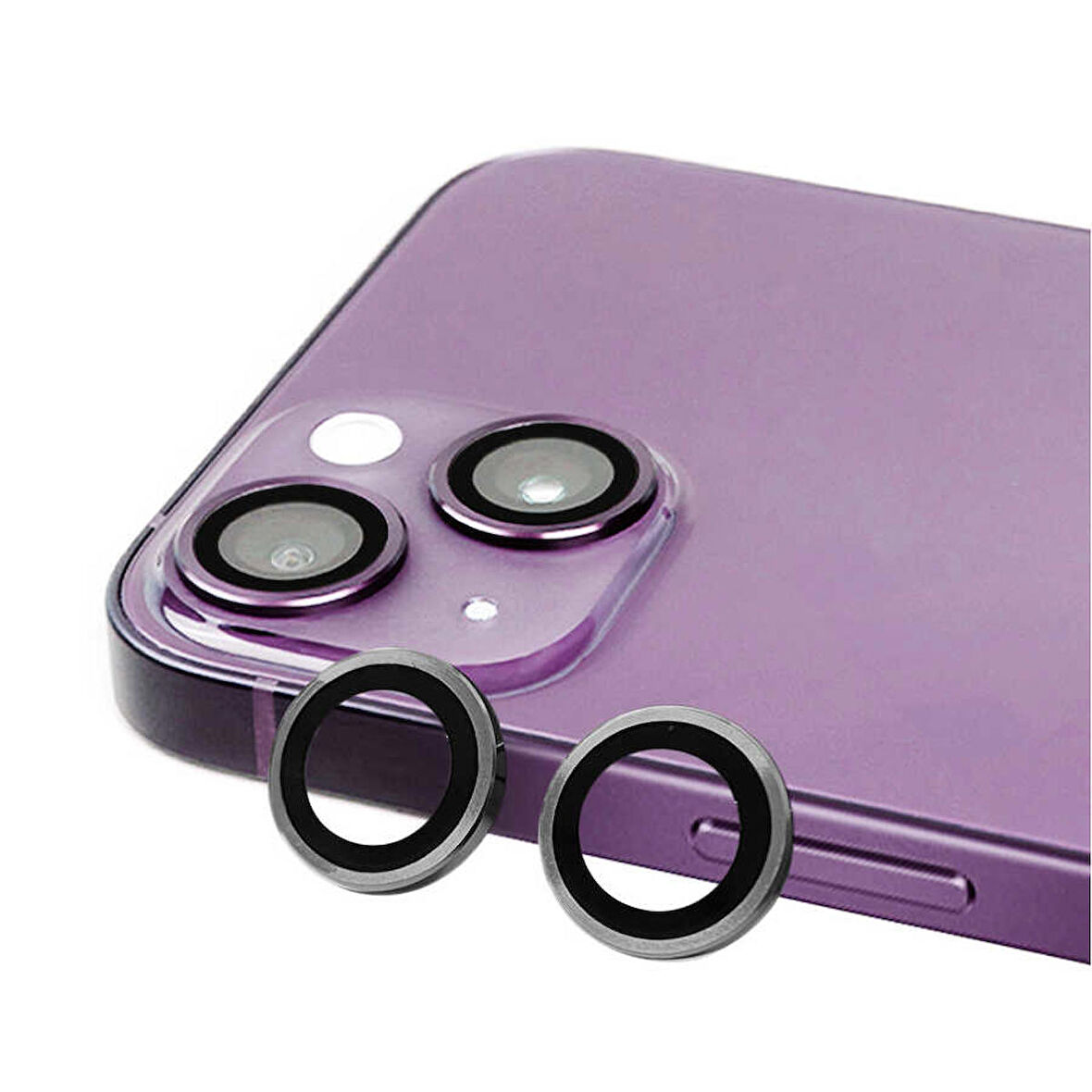Vendas iPhone 14 Plus Uyumlu Lins Serisi Renkli Kamera Lens Koruyucu