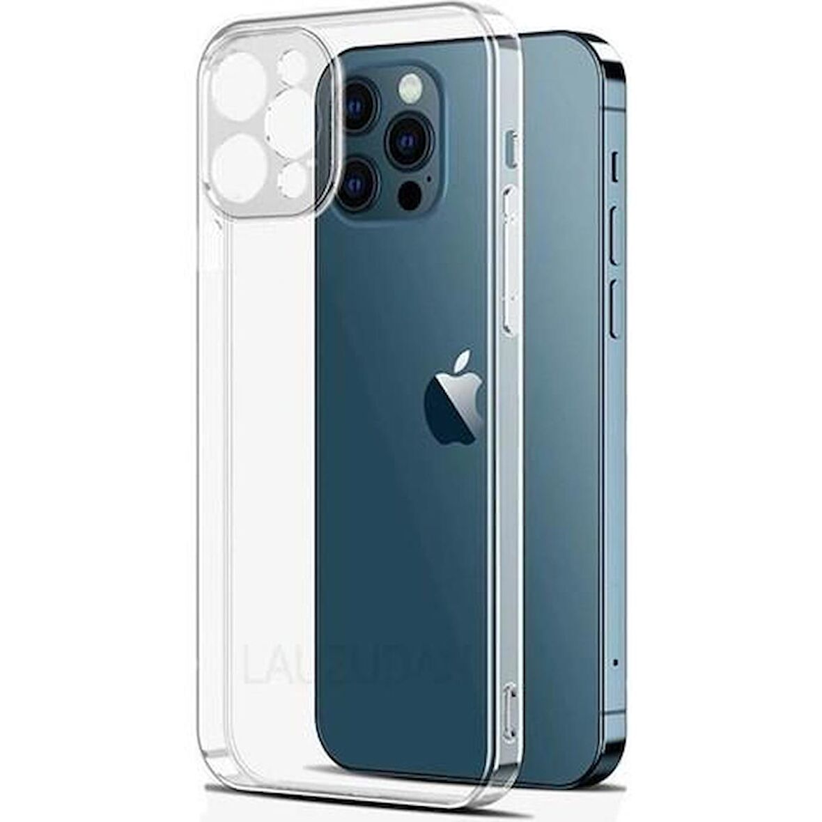 Vendas iPhone 14 Pro Uyumlu Fora Serisi Kamera Korumalı Şeffaf Silikon Kılıf