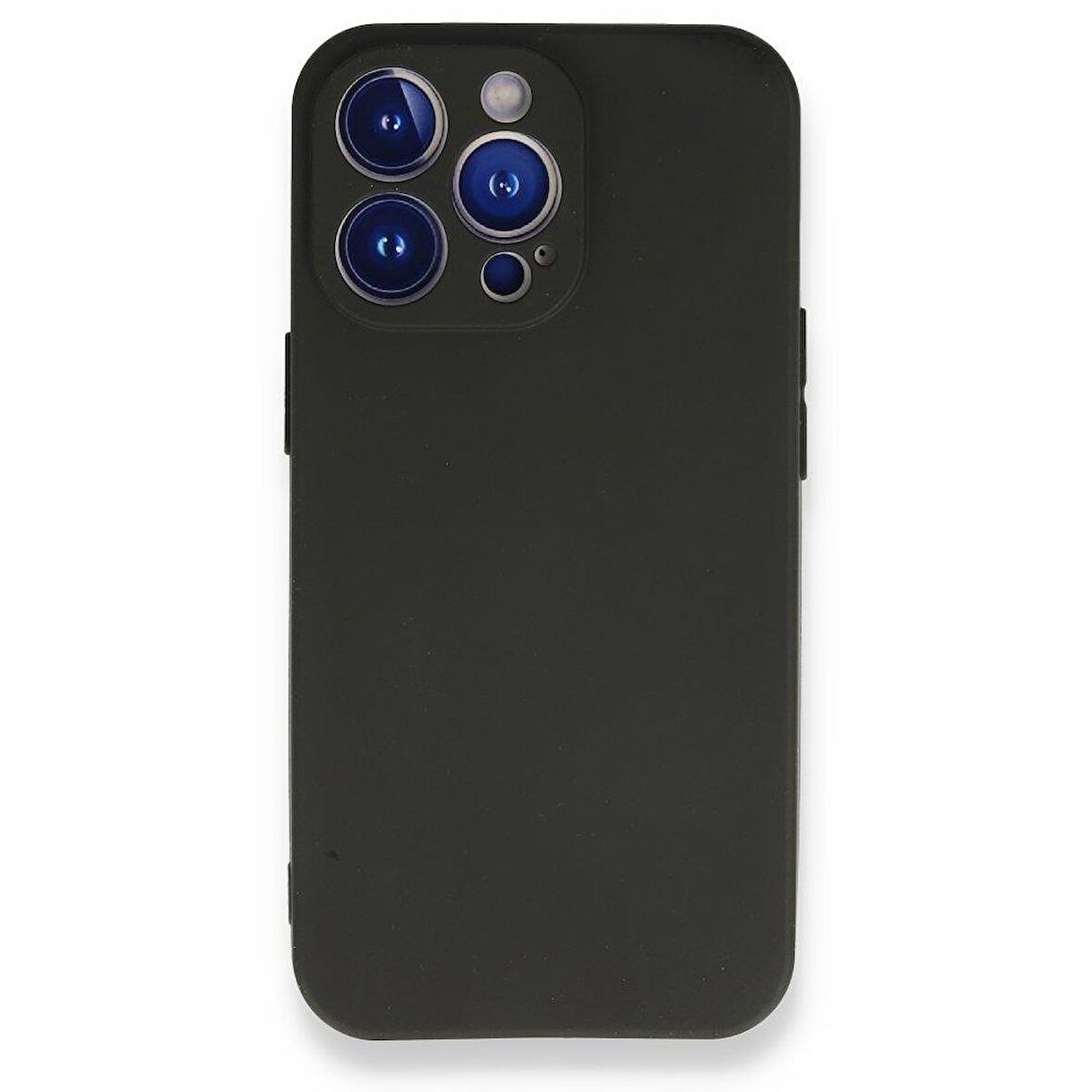 Vendas iPhone 14 Pro Uyumlu (14 Pro) Premier Soft Serisi Kamera Korumalı Rubber Silikon Kılıf + 5D Cam Ekran Koruyucu