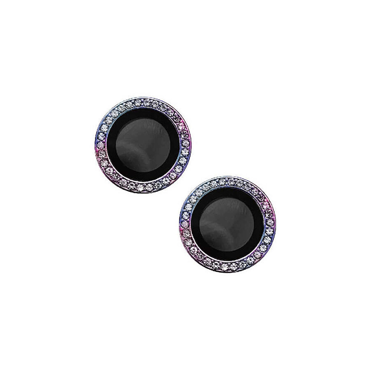 Vendas iPhone 14 Uyumlu (iPhone 14) Lins Serisi Fashion Taşlı Kamera Lens Koruyucu