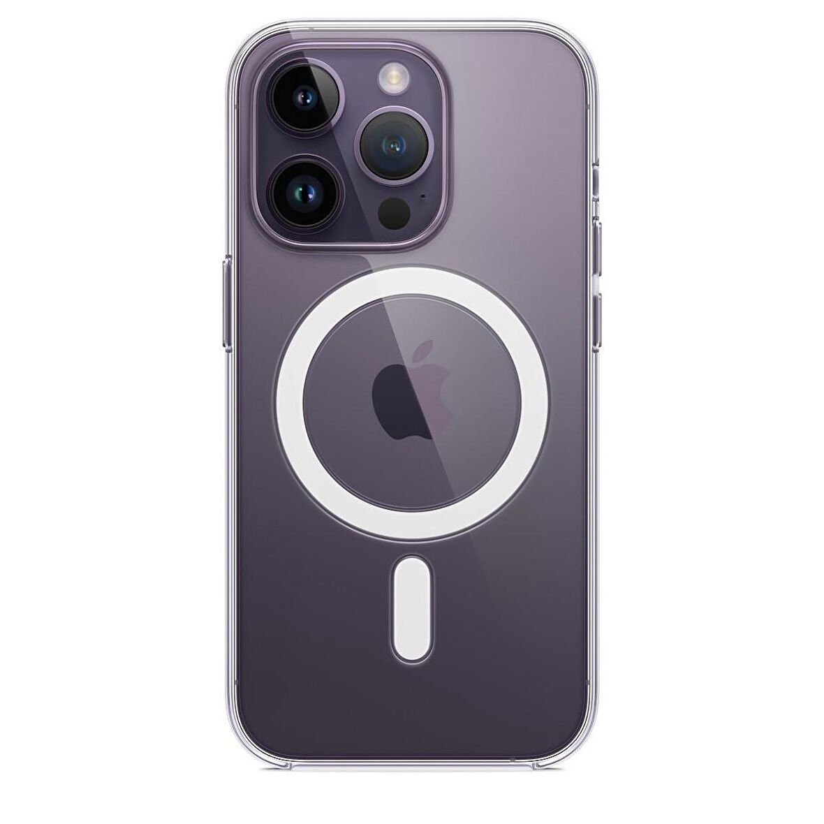 Vendas iPhone 14 Pro Uyumlu (14 Pro) Magsafe Şarj Destekli Darbe Dirençli Fit Hard Silikon Kılıf