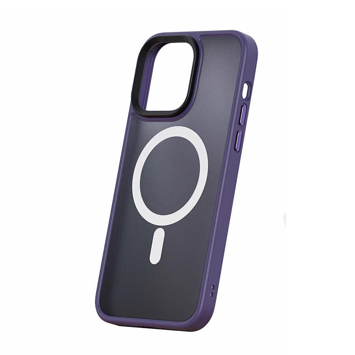 Vendas iPhone 14 Pro Uyumlu (14 Pro) Hybrid Magsafe Wireless Şarj Destekli Magic Smooth Silikon Kılıf