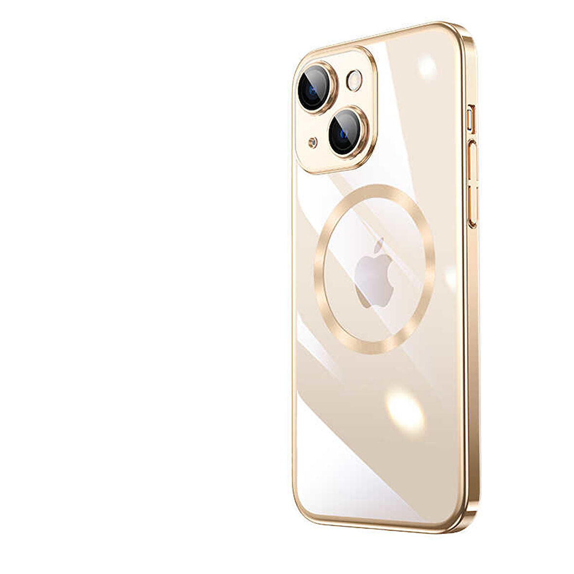 Vendas iPhone 14 Uyumlu ( iPhone 14 ) Riksos Serisi Wireless Şarj Özellikli Sert PC Magsafe Kılıf