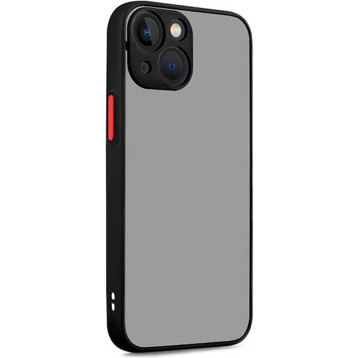 Vendas iPhone 14 Plus Uyumlu (14 Plus) Mara Serisi Arkası Mat Renkli Hux Silikon Kılıf