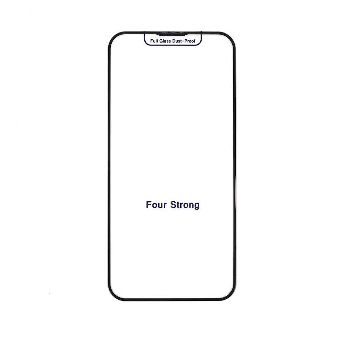 Vendas iPhone 14 Pro Uyumlu (14 Pro) Rika Serisi Premium Ahize Korumalı Temperli Cam Ekran Koruyucu