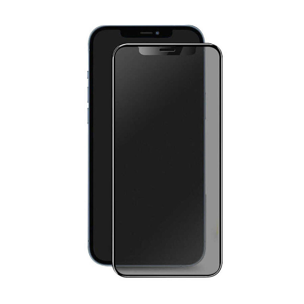 Vendas iPhone 14 Pro Max Uyumlu (14 Pro Max) Mat Privacy Hayalet Seramik Nano Ekran Koruyucu