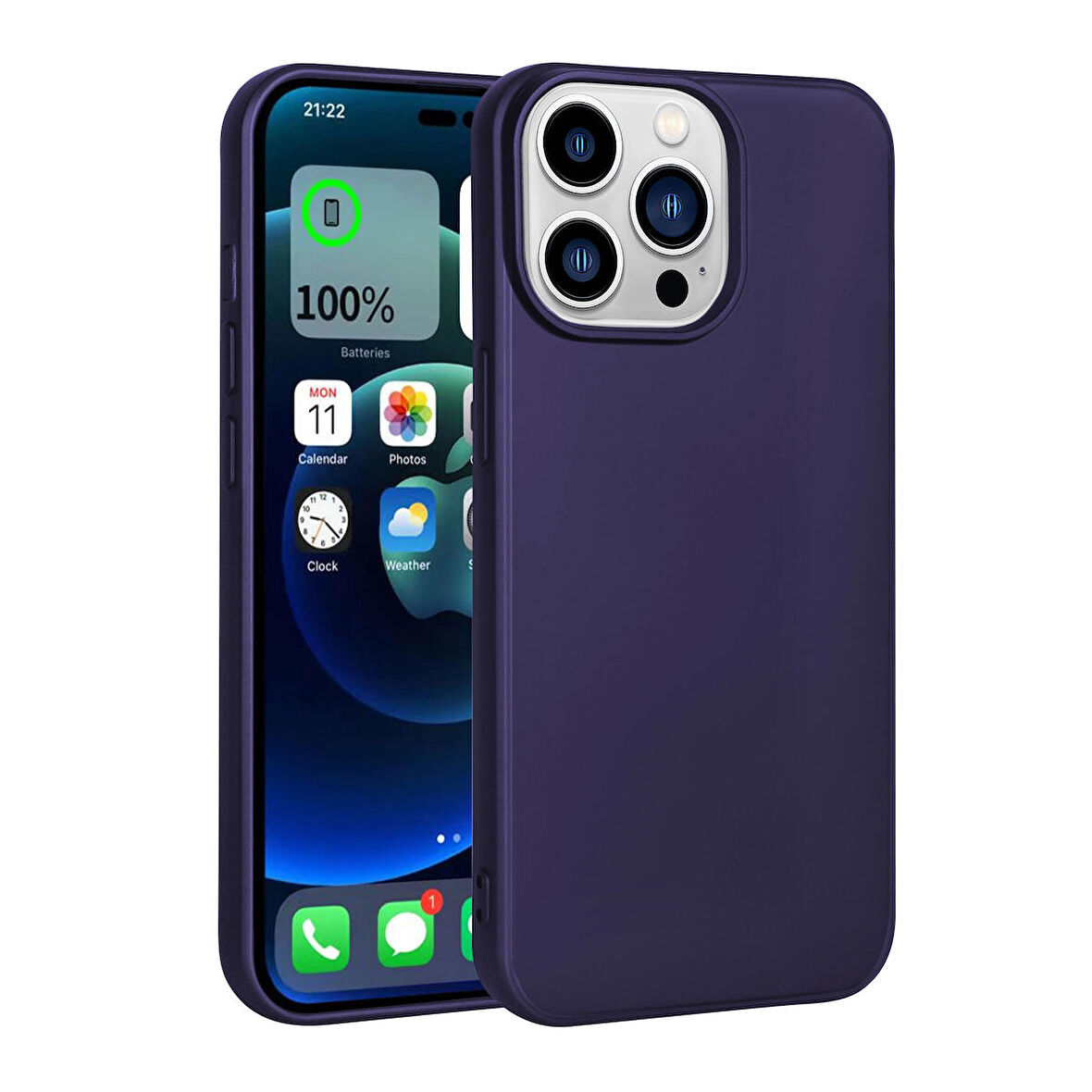 Vendas iPhone 14 Pro Uyumlu Premier Soft Serisi Yumuşak Rubber Soft Silikon Kılıf