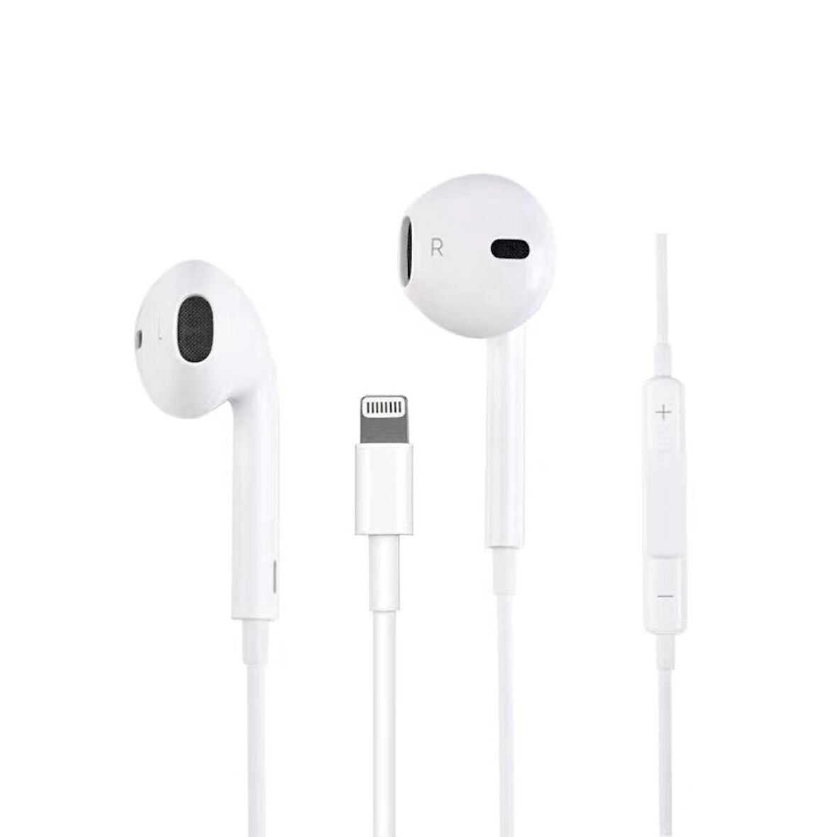 Vendas iPhone Uyumlu Tak Çalıştır Lightning Stereo Kablolu Kulaklık