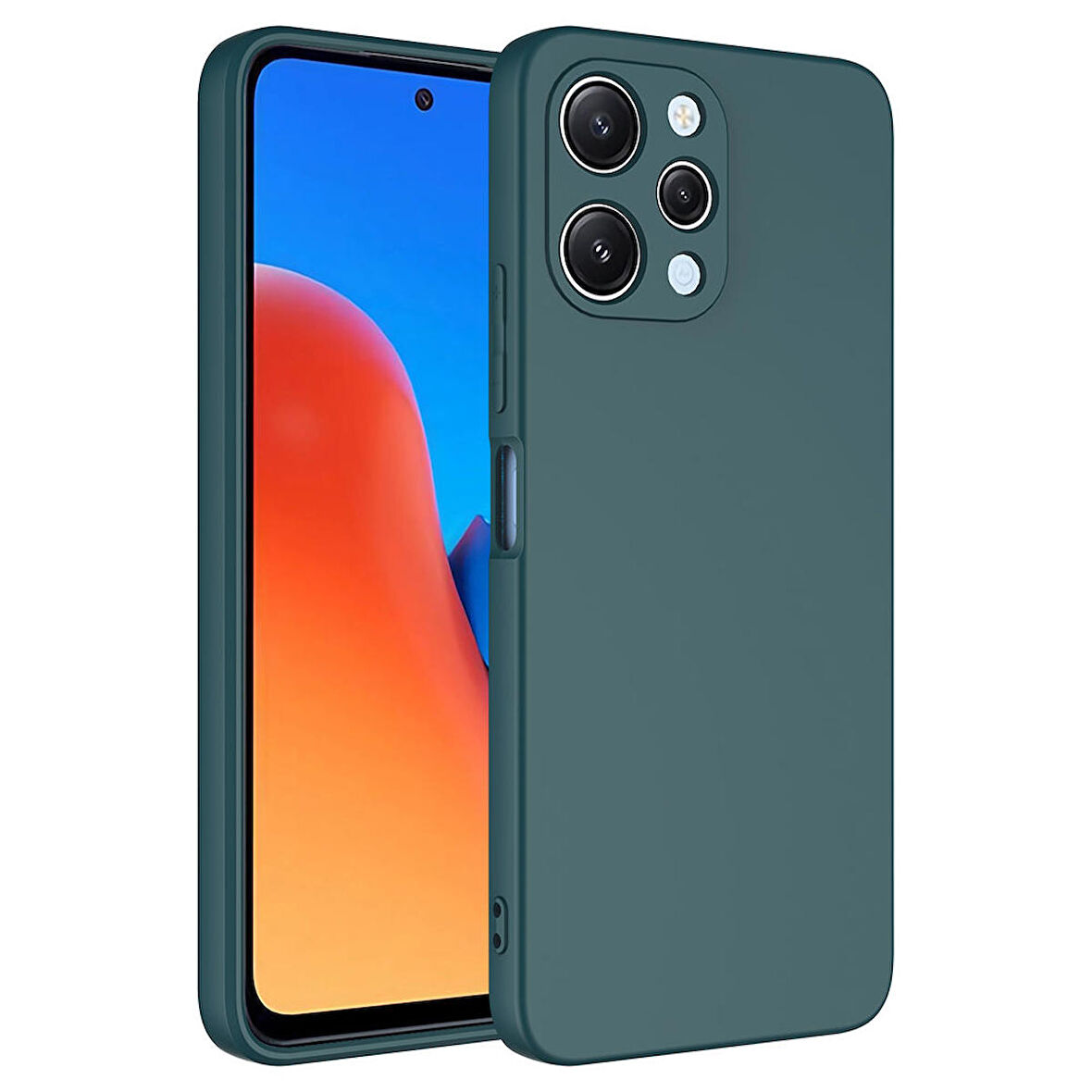 Vendas Xiaomi Redmi 12 Uyumlu Lansman Serisi Içi Kadife Ipek Dokulu Lansman Kılıf